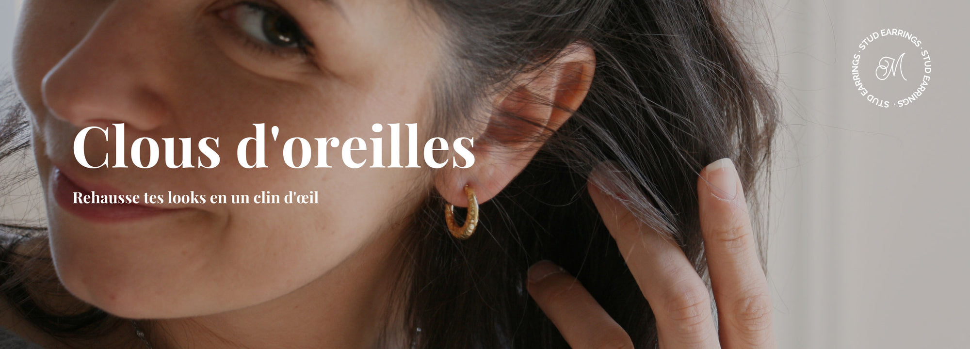 ban collection clous d'oreille - Milie bijoux