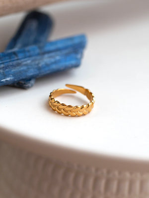 Gold Cascade ring