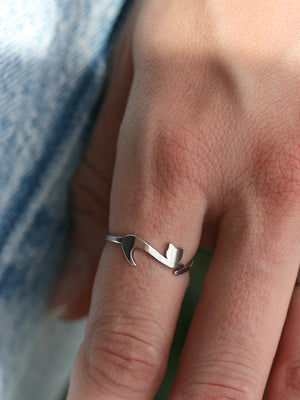 Silver Cathie ring