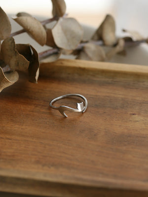 Silver Cathie ring