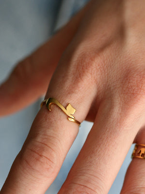Gold Cathie ring