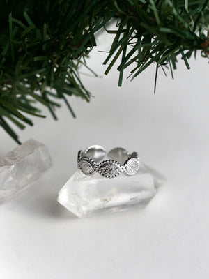 Silver Frénésie ring