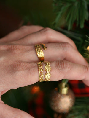 Gold Frénésie ring