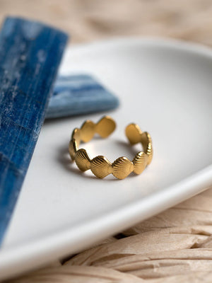 Gold SeaSpray ring