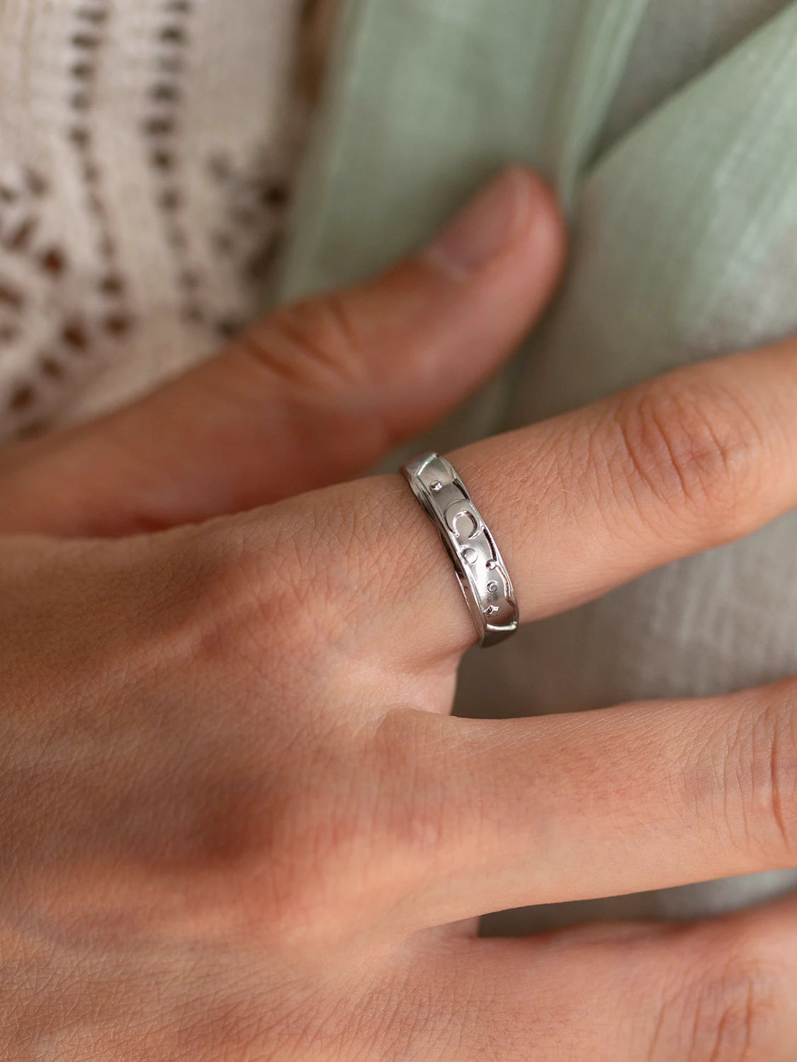 Bague féérique argent