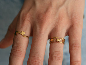 Gold Félina ring