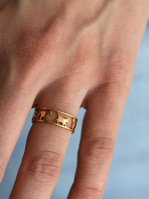 Gold Félina ring