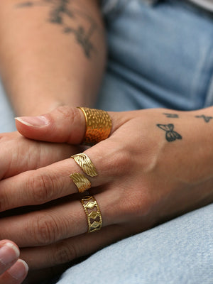 Gold Diamonds ring