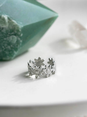 Bague Flowers argent