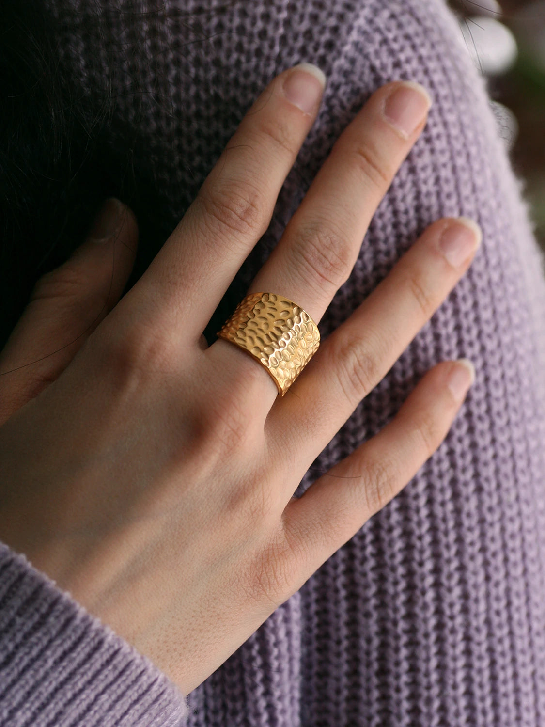 Gold plated 2025 keeper ring