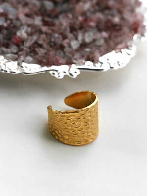 Bague Massif doré