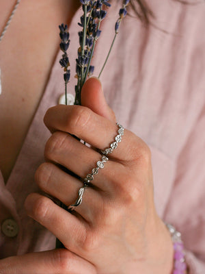 Bague Axis argent