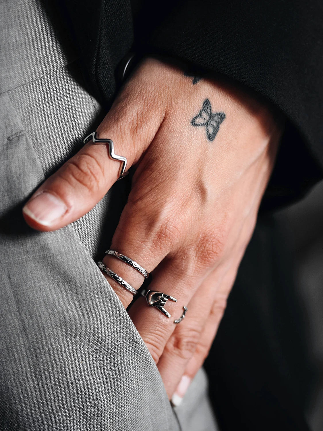 Bague SHE Rocks argent Milie Bijoux