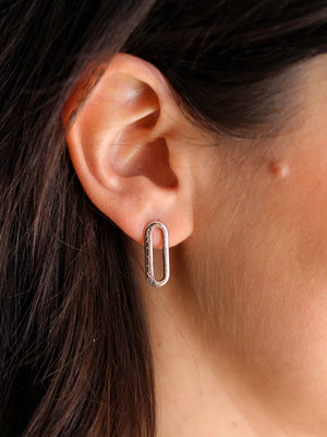 Clous d'oreilles Merveille argent