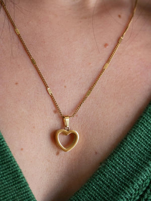 Collier Stolen Heart doré