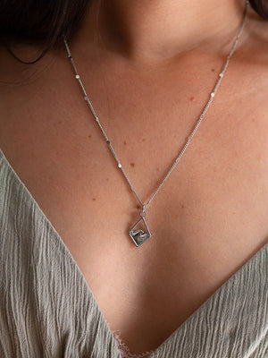 Collier Vague argent