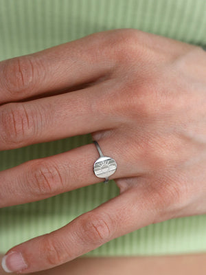 Silver Vitalia ring