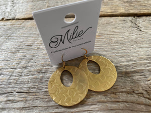 Gold Dorado earrings