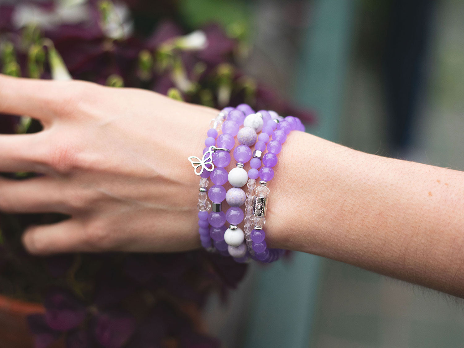 Bracelets Chrysalid argent