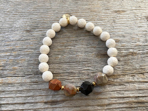 Bracelet Mushroom doré