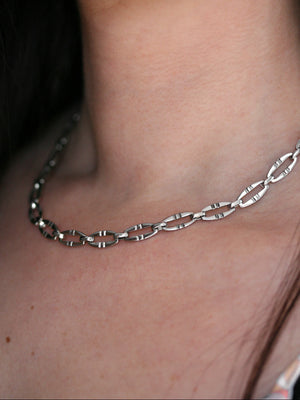 Collier Copernic argent