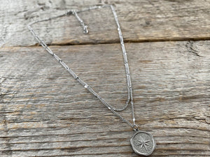 Collier Wild & Free argent