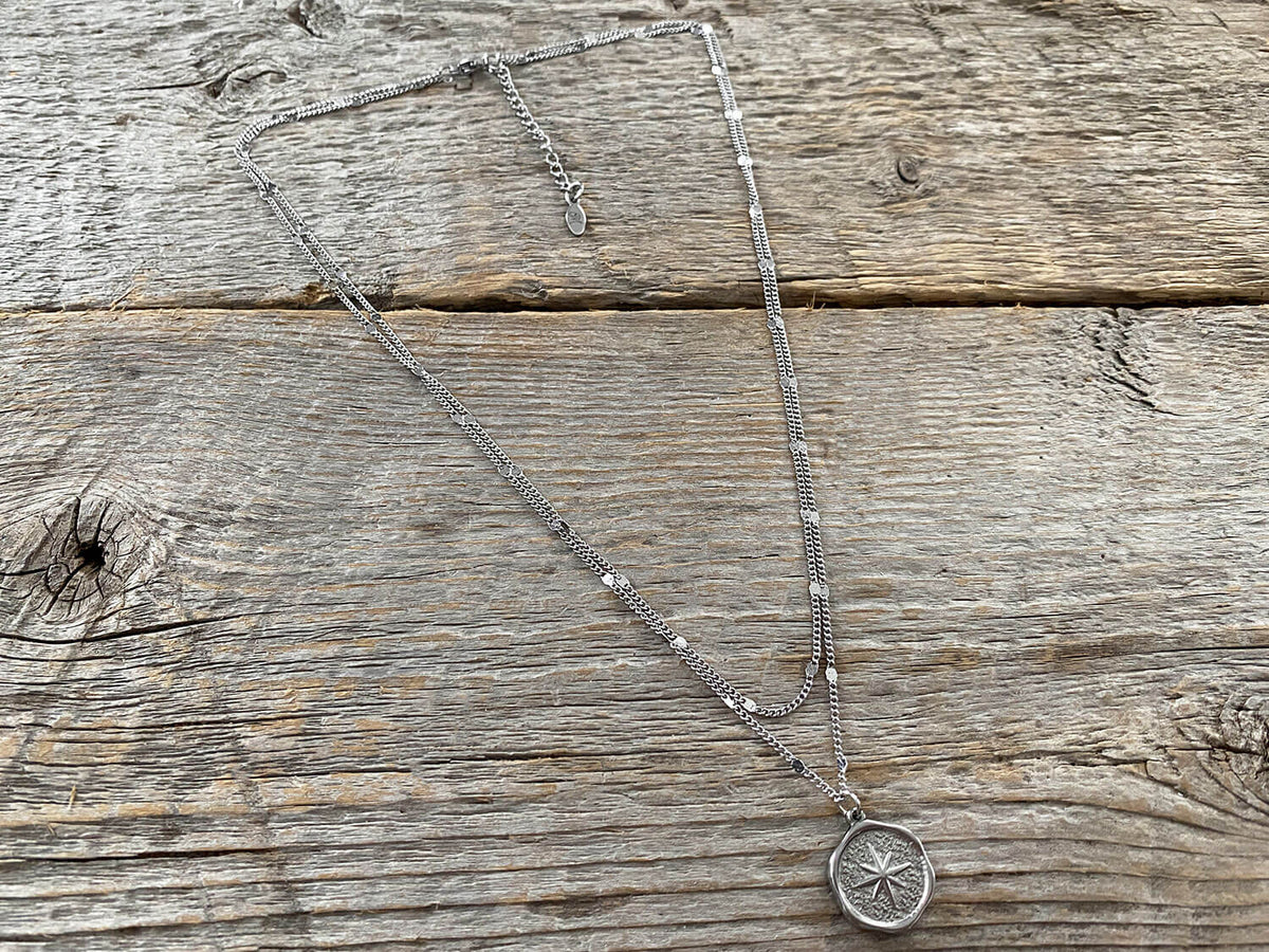 Collier Wild &amp; Free argent