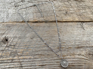 Collier Wild & Free argent