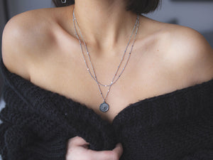 Collier Wild & Free argent