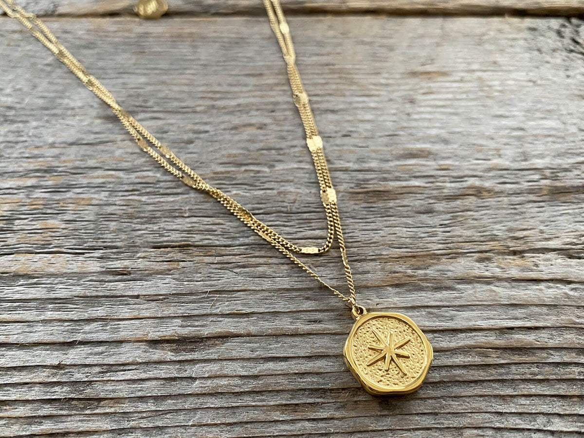 Collier Wild &amp; Free doré