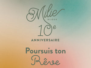 Collier Poursuis ton Rêve - 10e anniversaire